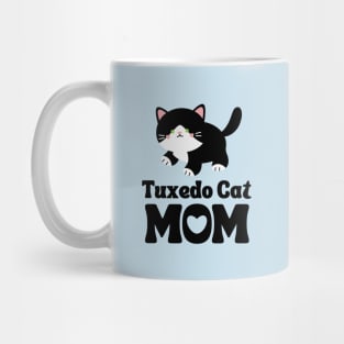 Tuxedo Cat Mom Mug